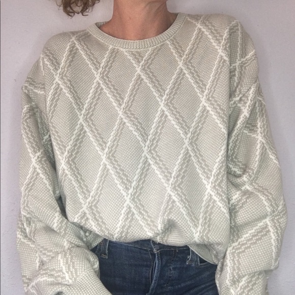 Vintage Sweaters - 🐵VTG oversized casual knit sweater